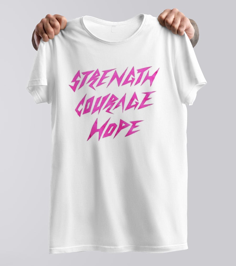 Strength Courage Hope Auburn Women's Basketball T-Shirt