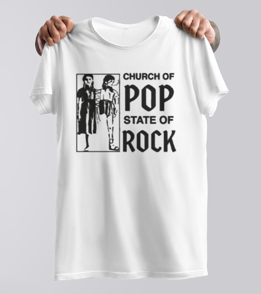 The All American Rejects Church Of Pop State Of Rock T-Shirt