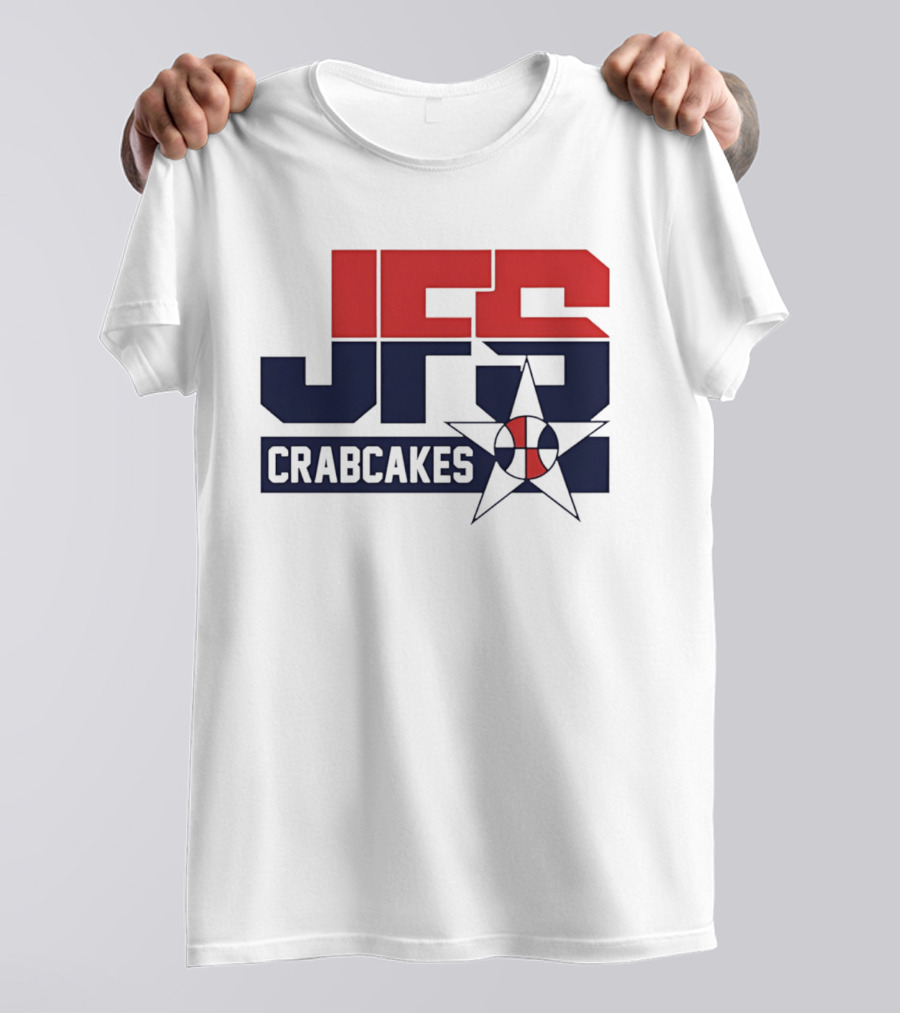 Tony Minadakis JFS Crabcakes Basketball Star T-Shirt
