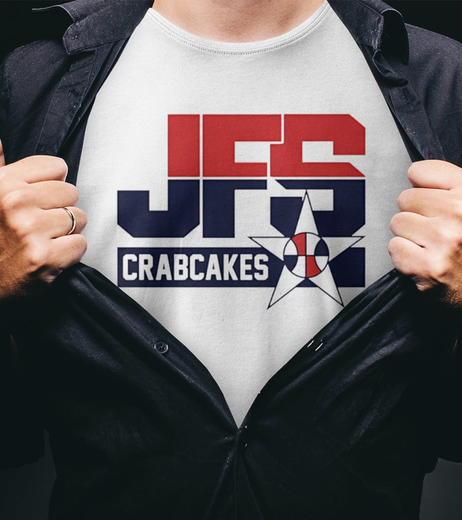 Tony Minadakis JFS Crabcakes Basketball Star T-Shirt