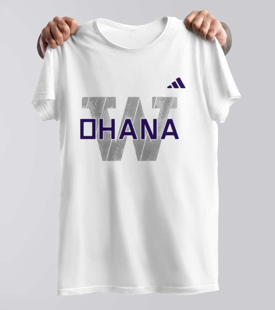 Washington Huskies Ohana 2026 Adidas T-Shirt