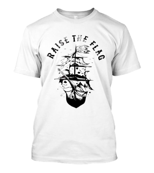 Raise The Flag Vintage Sailboat Nautical Adventure T-Shirt