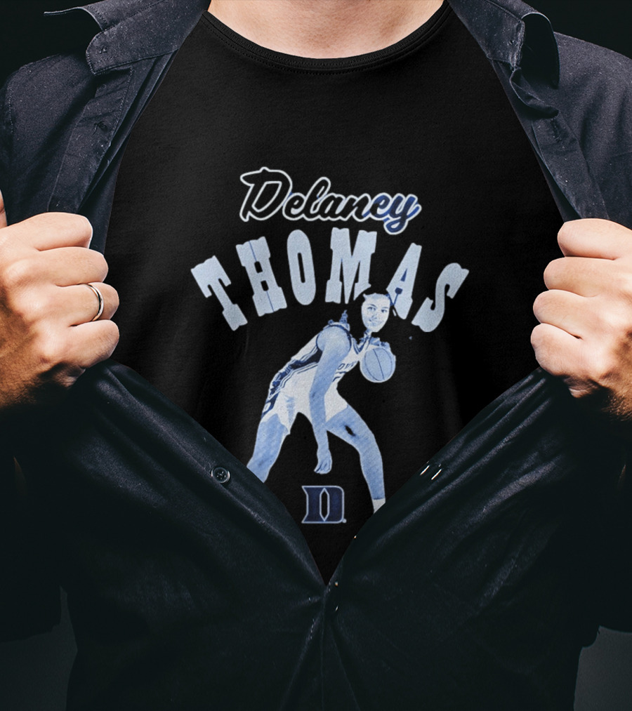 Delaney Thomas Duke Blue Devils Basketball D '26 T-Shirt