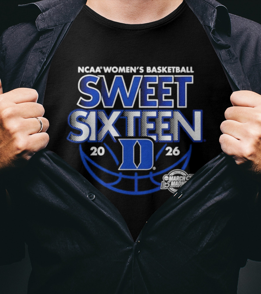 NCAA Women's Basketball Duke 2026 Sweet Sixteen T-Shirt