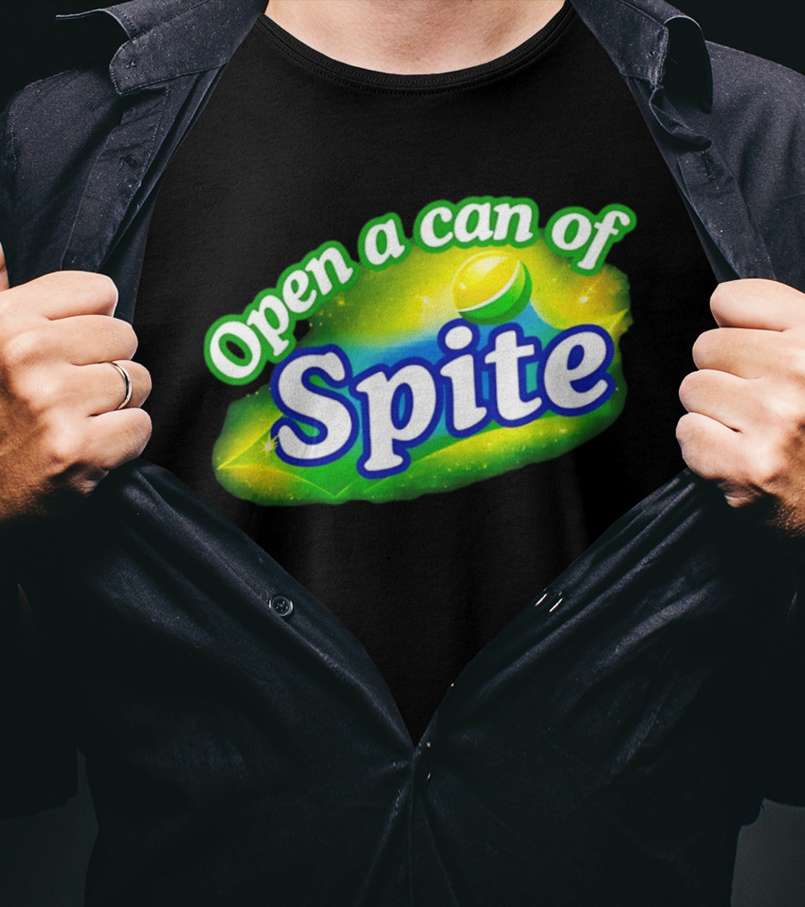 Open A Can Of Spite Parody With Lemon Lime T-Shirt