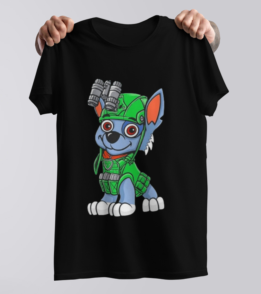 Rocky PAW Patrol Night Vision Recycling Dog T-Shirt