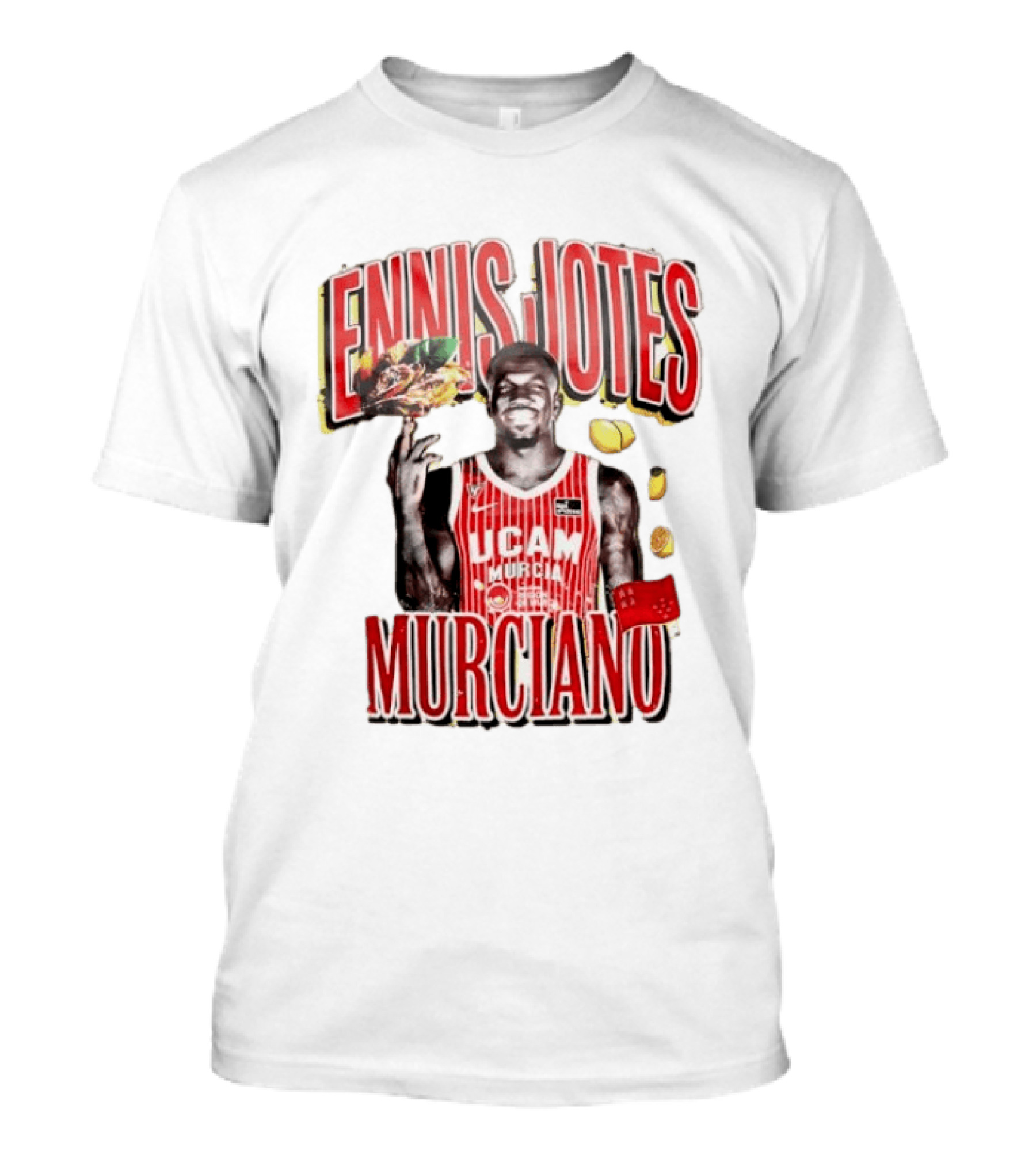 ENIS JOTES UCAM Murcia Baloncesto Player Murciano T-Shirt
