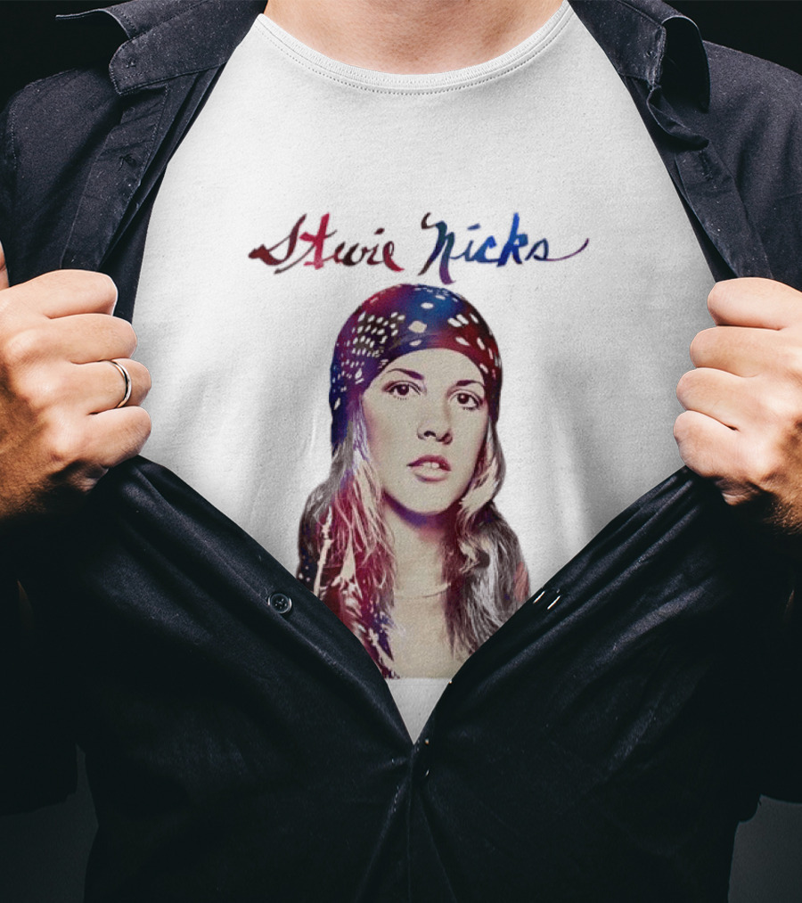 Stevie Nicks 2025 Tour Head Scarf T-Shirt