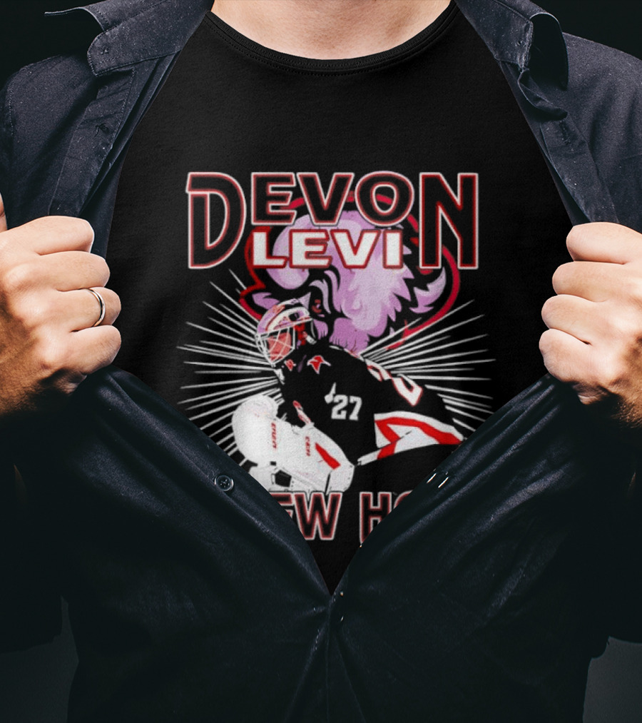 Buffalo Sabres Devon Levi A New Hope Hockey Player 27 T-Shirt
