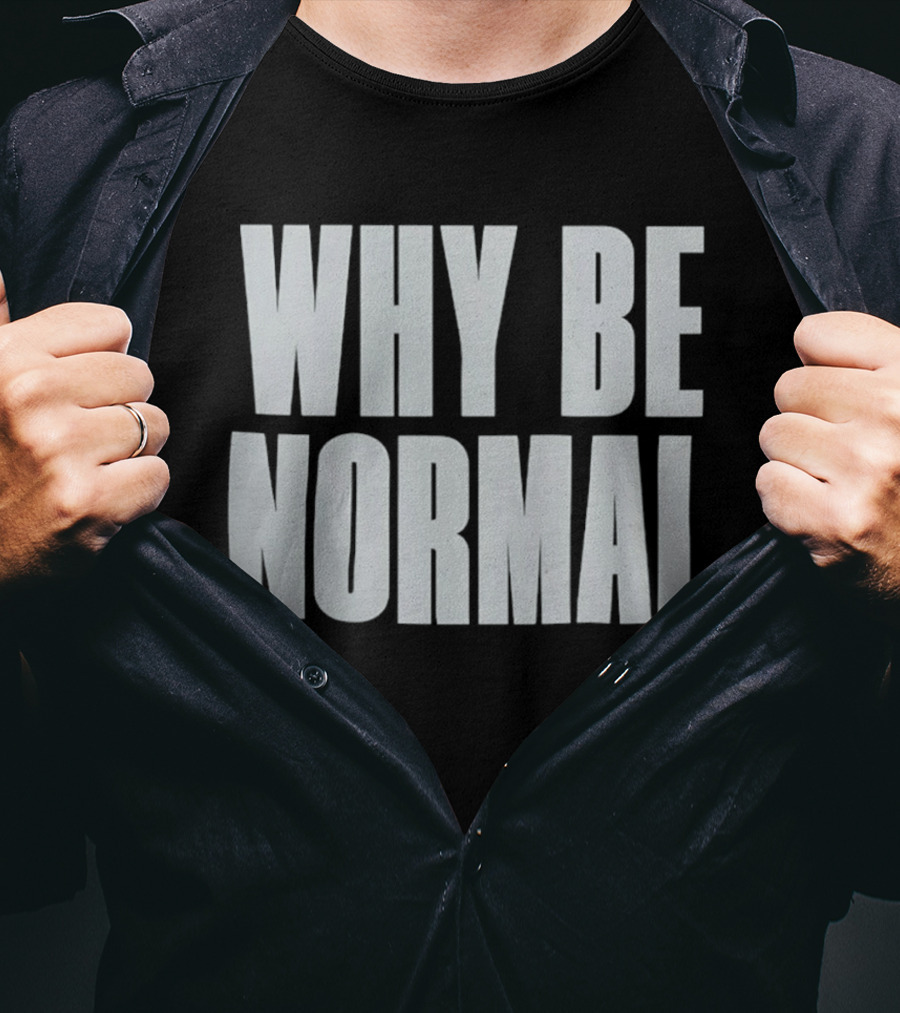 Holly Shervey Crackhead Frankie Why Be Normal T-Shirt