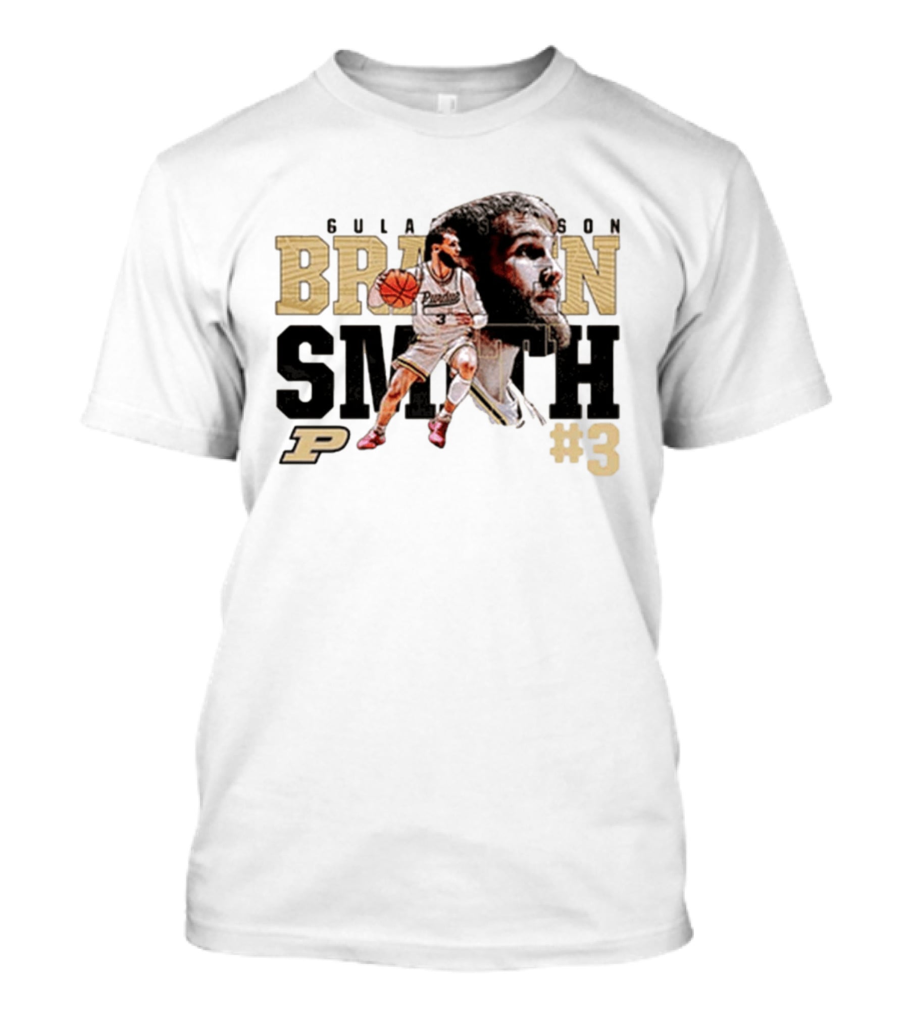 Braden Smith Purdue Boilermakers Basketball #3 Collage Cula Season T-Shirt
