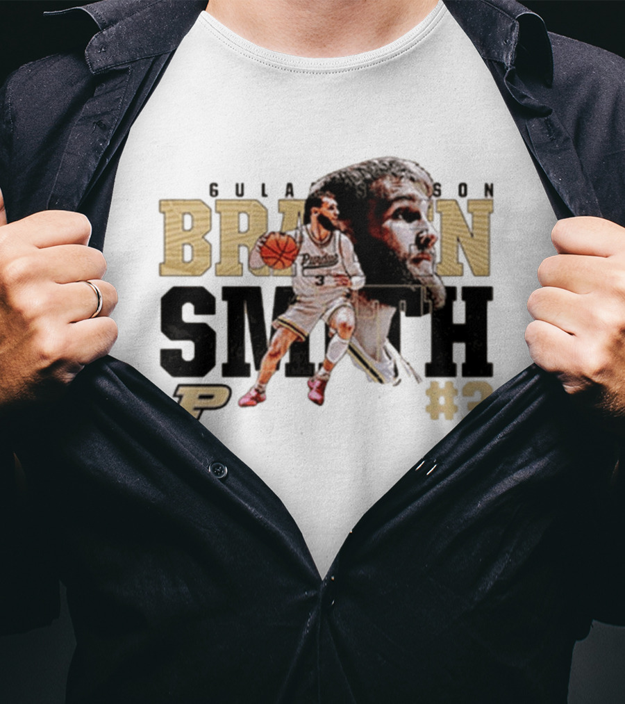 Braden Smith Purdue Boilermakers Basketball #3 Collage Cula Season T-Shirt