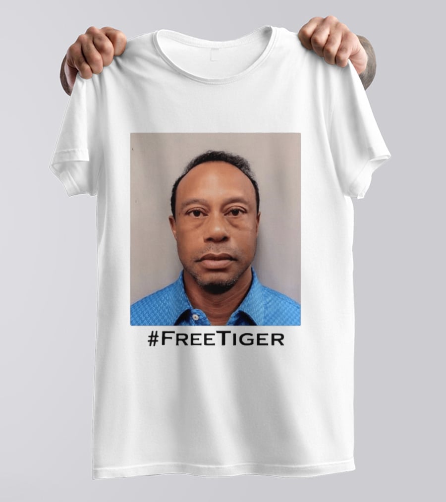 #FreeTiger Woods Golf Shot T-Shirt