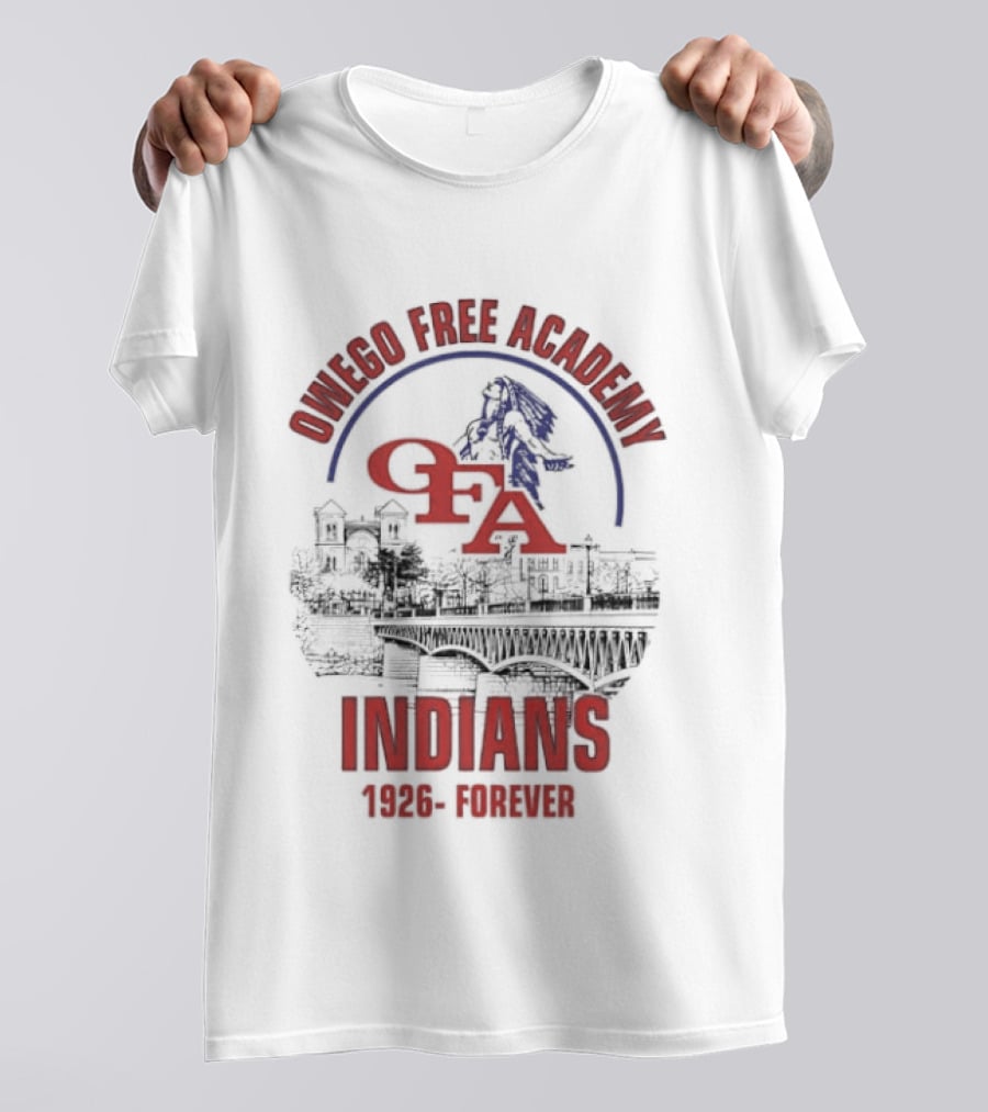 Owego Free Academy Indians 1926 Forever Legacy T-Shirt