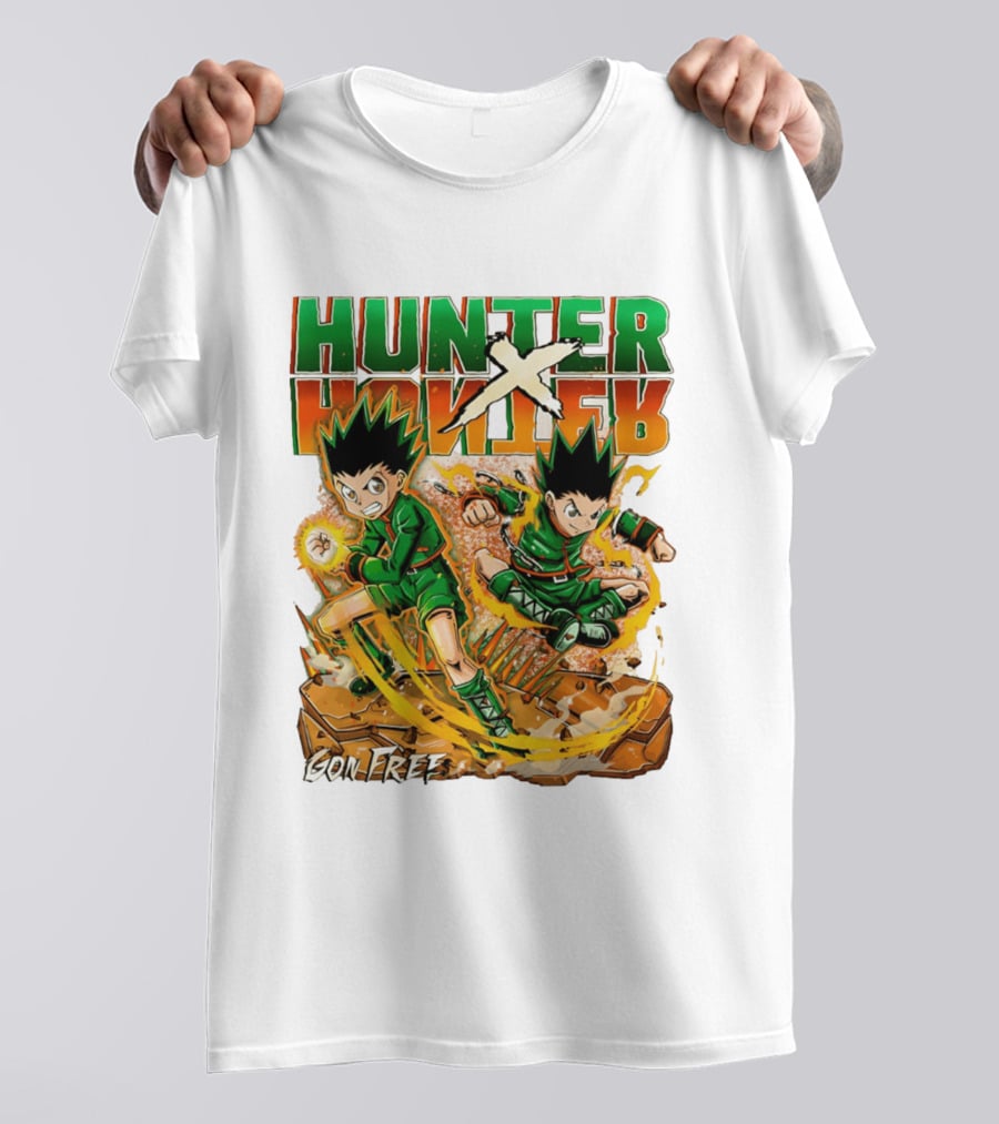 Hunter X Hunter Gon Freeces Energetic Battle Stance 2026 T-Shirt