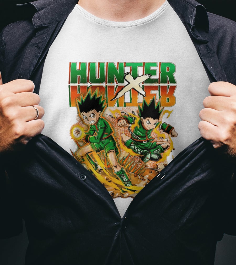Hunter X Hunter Gon Freeces Energetic Battle Stance 2026 T-Shirt