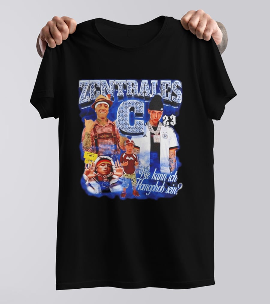 Zentrales C Wie Kann Ich Homophob Sein Number 23 Music Lover T-Shirt