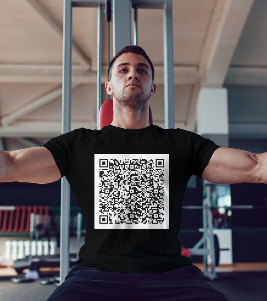Early Life Crisis Nettspend QR Code T-Shirt