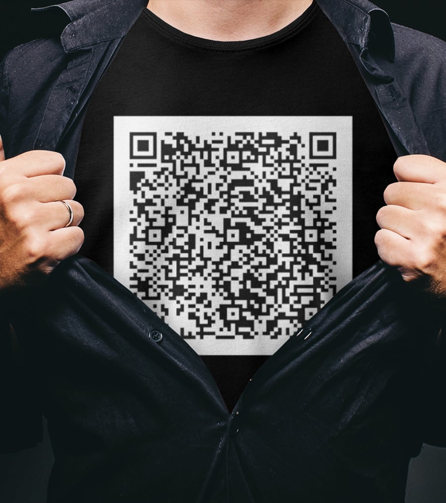 Early Life Crisis Nettspend QR Code T-Shirt