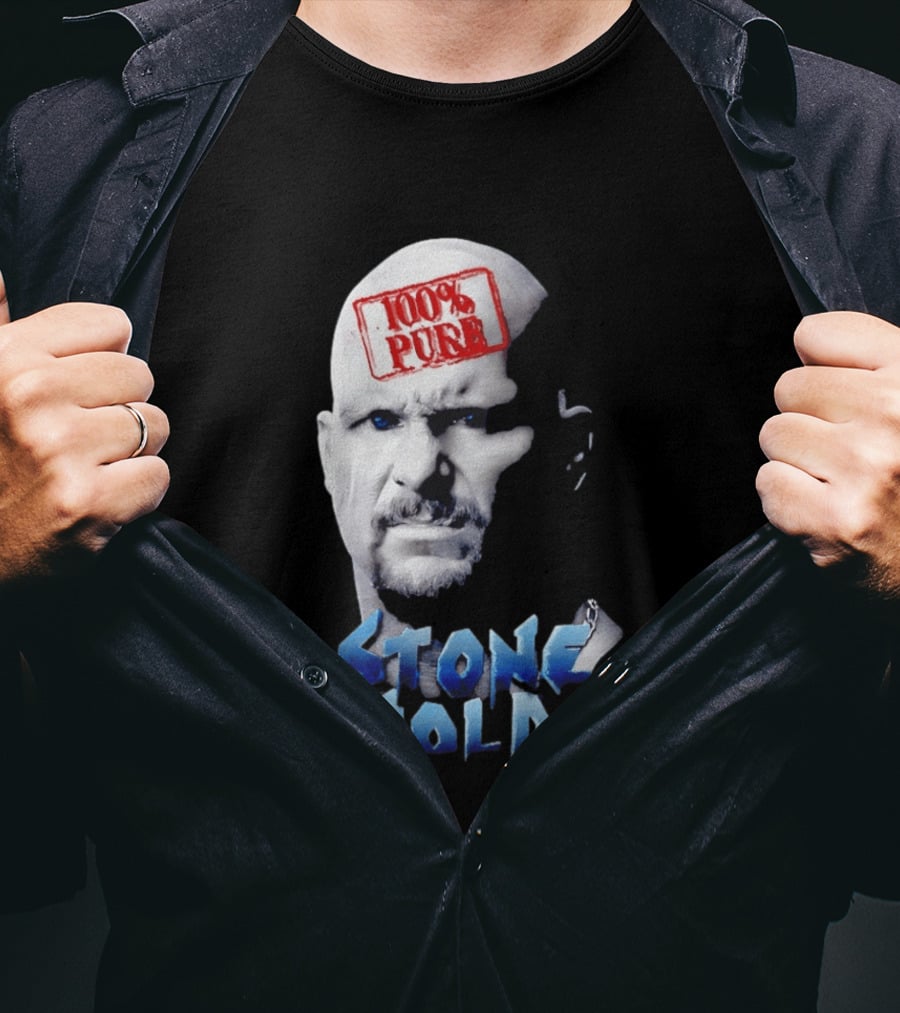 100% Pure Stone Cold Steve Austin T-Shirt