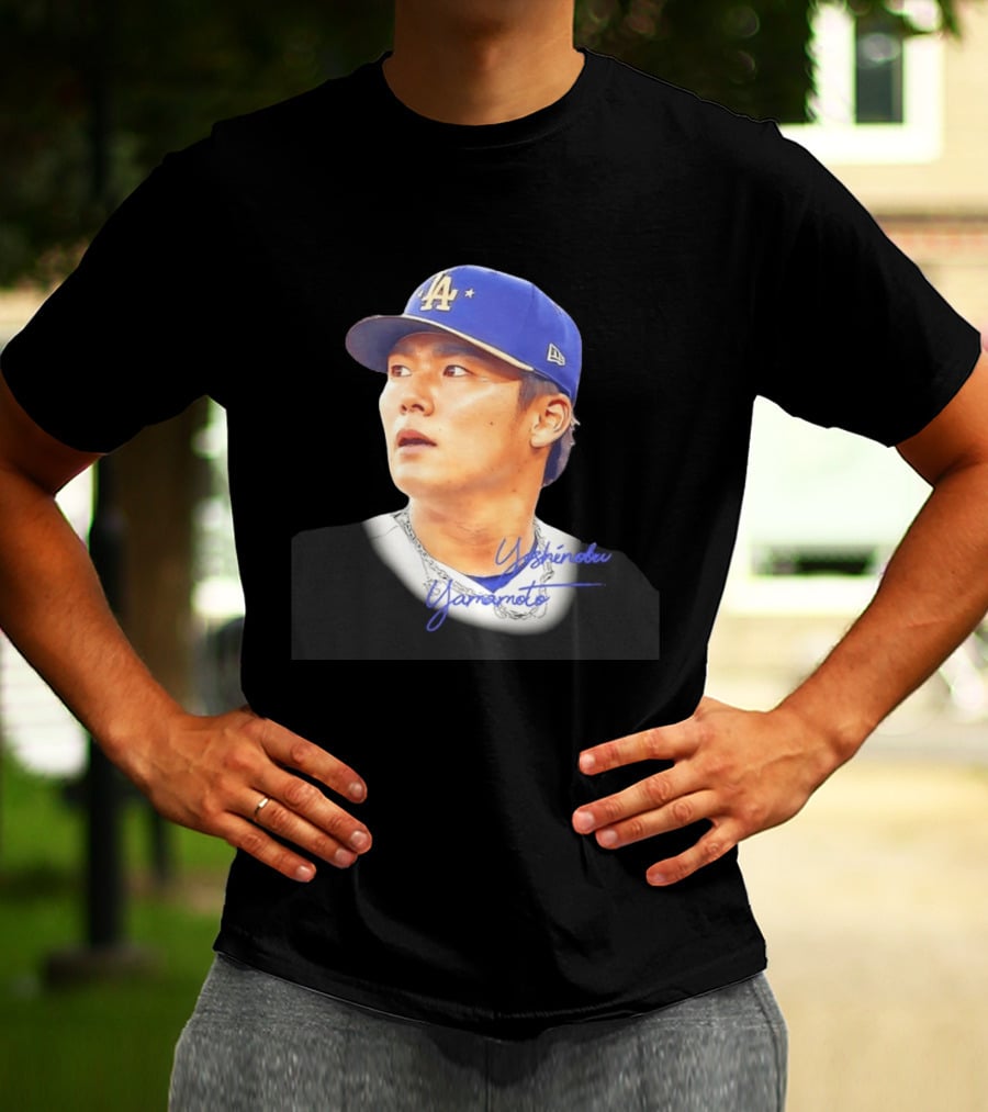 Yoshinobu Yamamoto Los Angeles Dodgers MLB 2026 Player T-Shirt