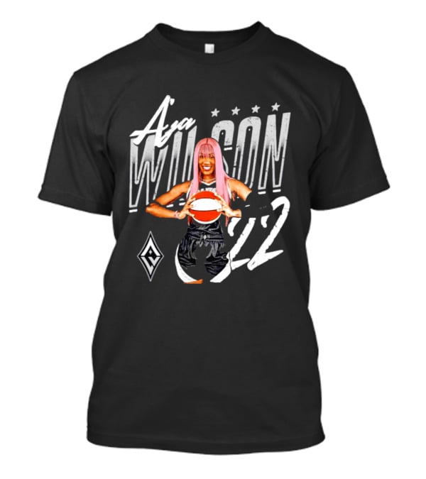 A'ja Wilson Las Vegas Aces Basketball 22 T-Shirt