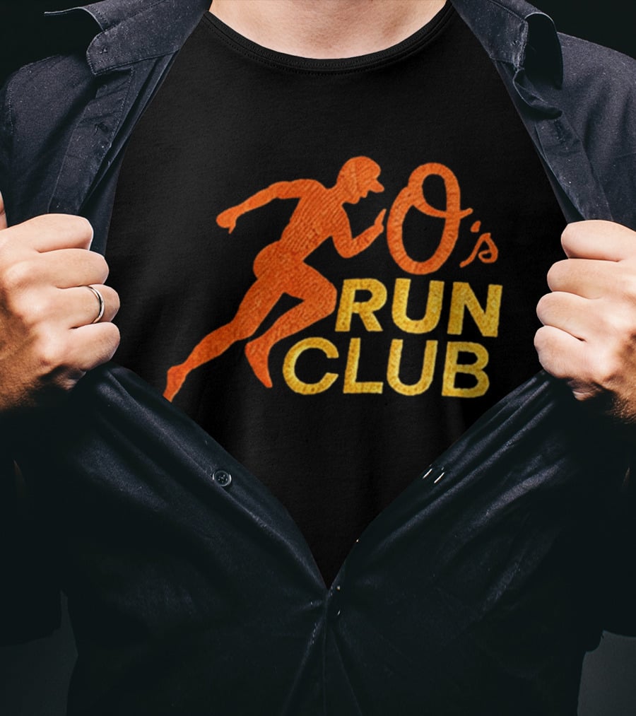 Baltimore Orioles O's Run Club Night 2026 Hat Giveaway T-Shirt