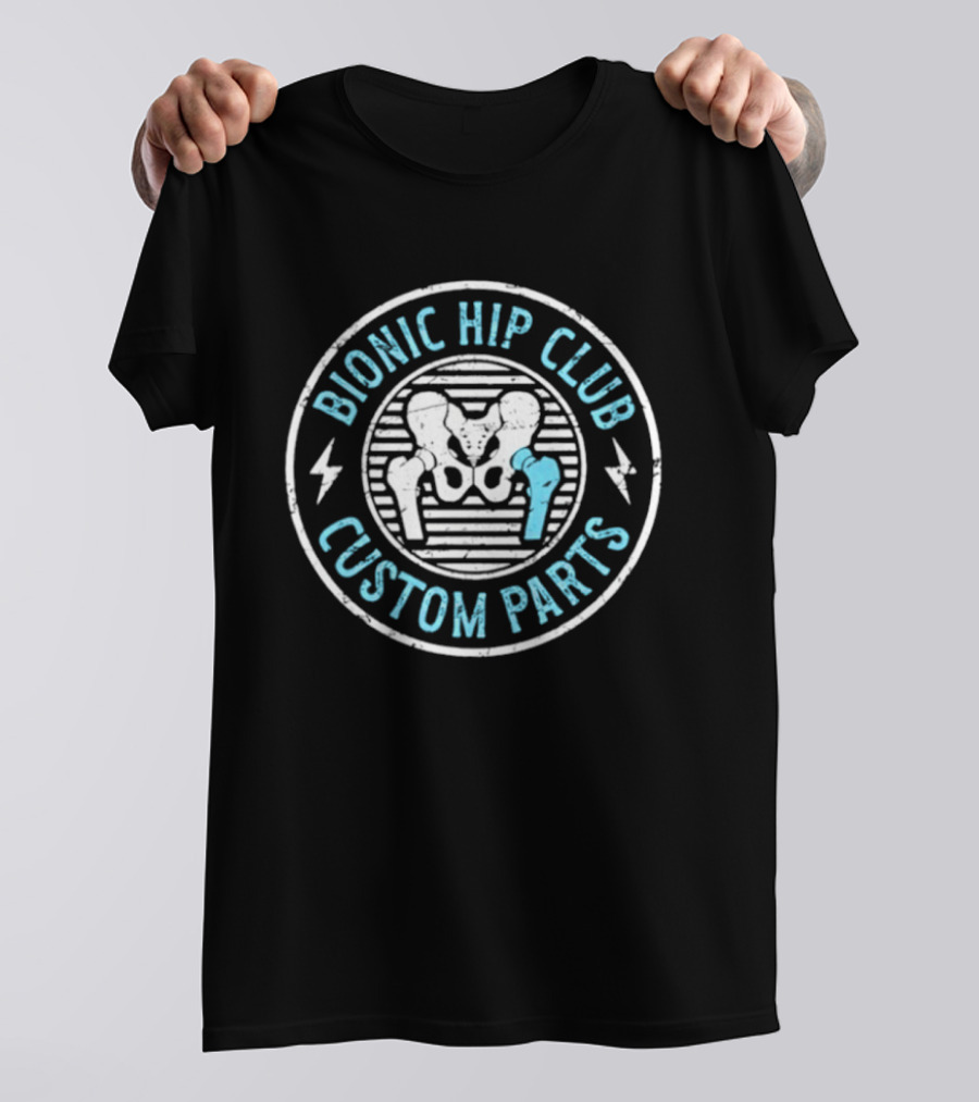Bionic Hip Club Custom Parts Retro Circle T-Shirt