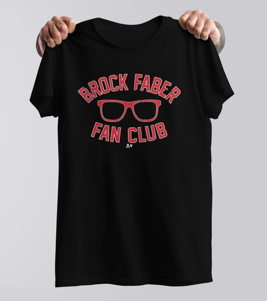 Brock Faber Fan Club Eyeglasses T-Shirt