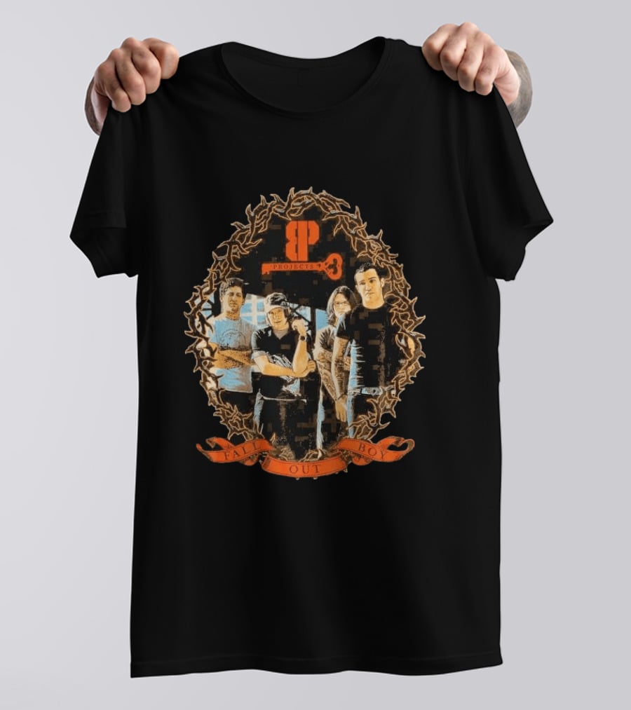 Brooklyn Projects X Fall Out Boy Band Photo T-Shirt