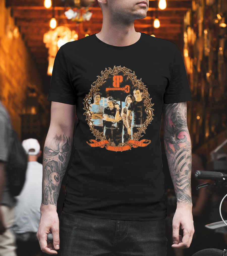 Brooklyn Projects X Fall Out Boy Band Photo T-Shirt