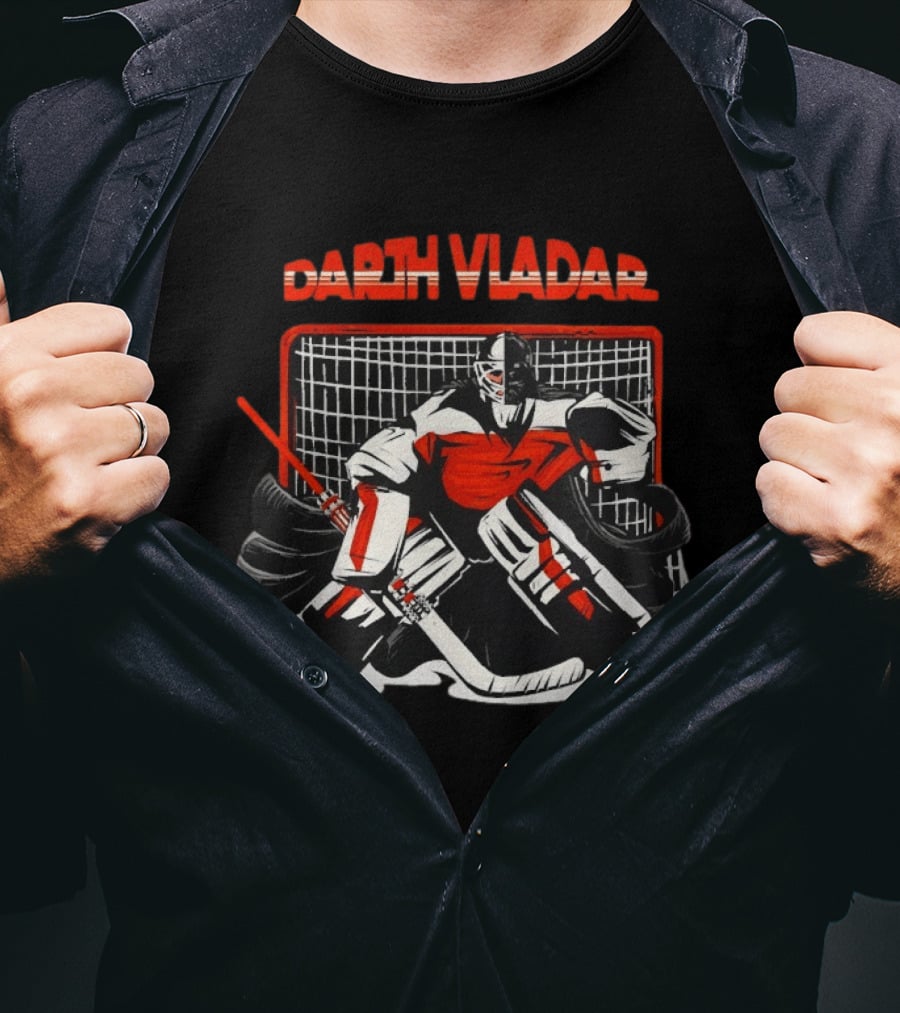 Darth Vladar Goalie Dan Vladar Philadelphia Flyers Hockey T-Shirt
