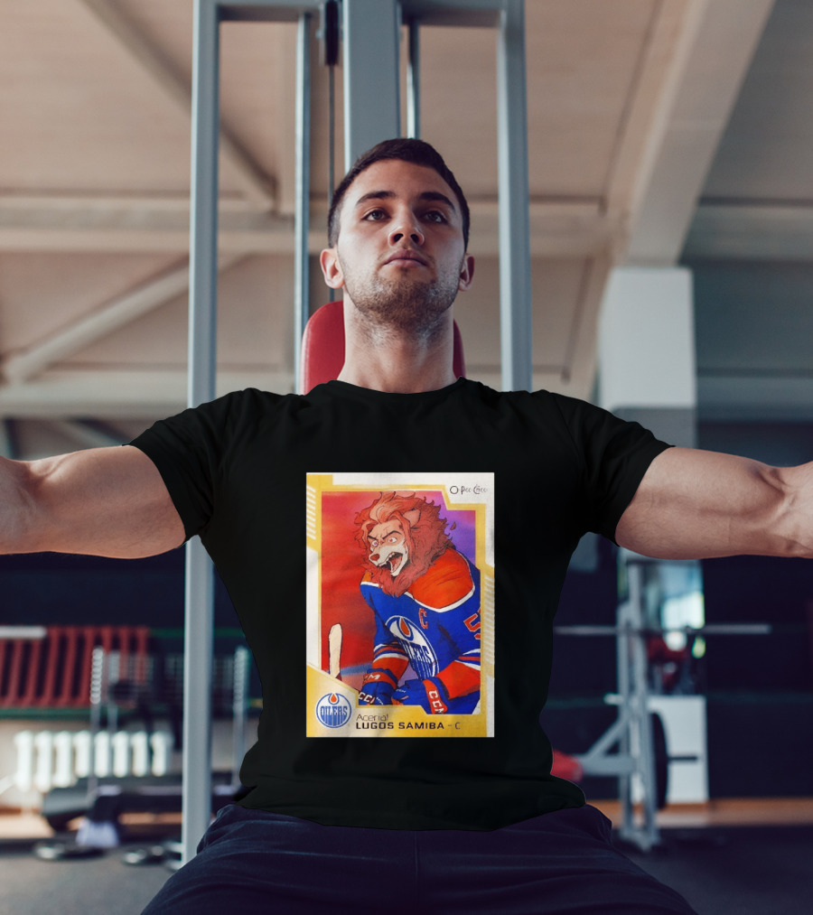 O Pee Chee Aceria Lugos Samiba C Edmonton Oilers T-Shirt