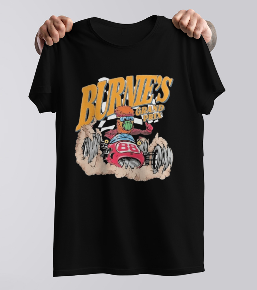 Burnie's Grand Prix Racing Miami Heat Court Culture 88 T-Shirt