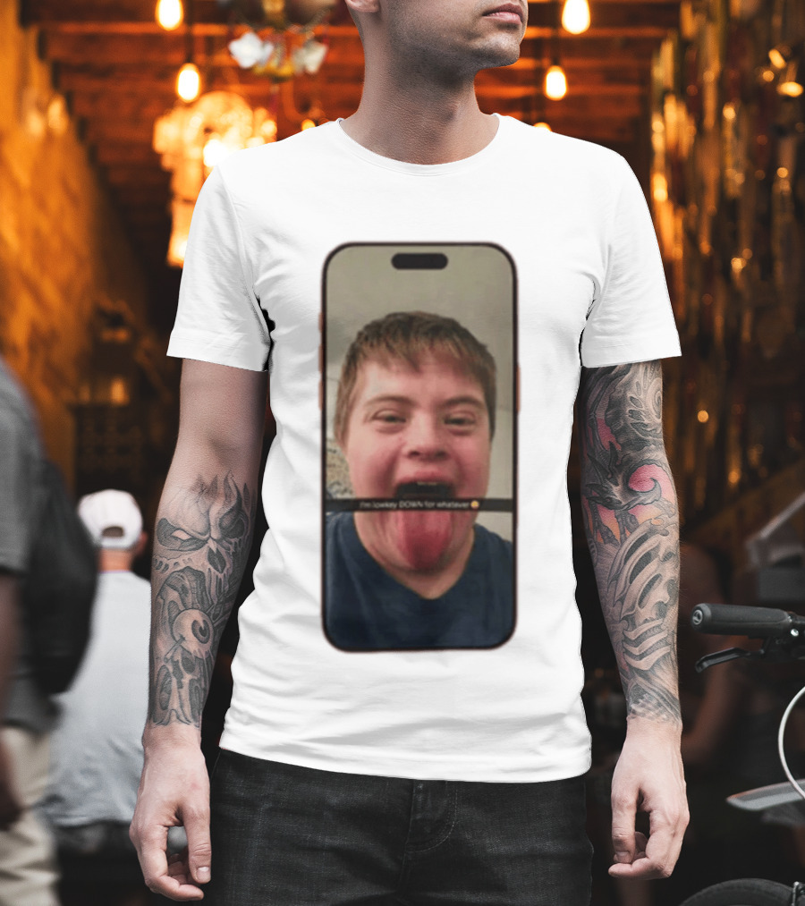 I'm Lowkey Down For Whatever IPhone T-Shirt