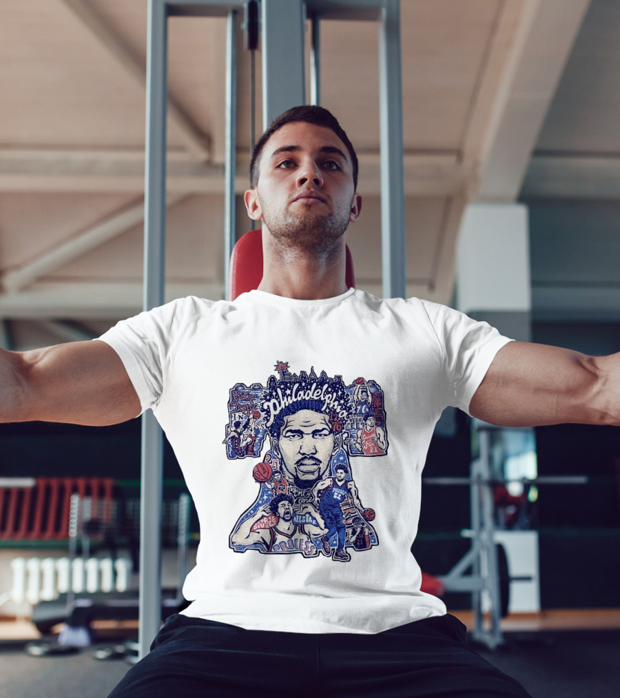 Joel Embiid Philadelphia Process Sixers All Star 21 Trust The Process T-Shirt