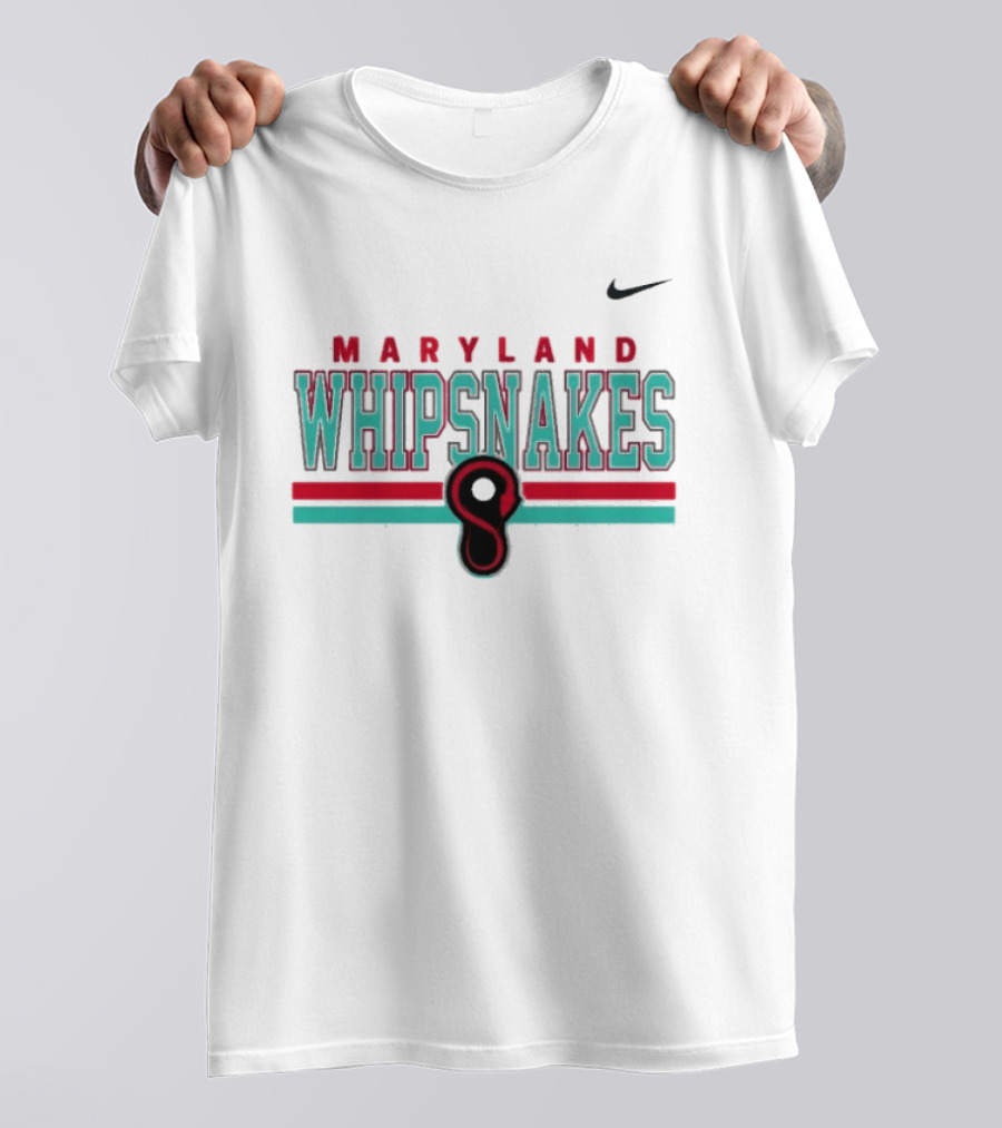 Maryland Whipsnakes Nike Dri FIT Stripe Team T-Shirt