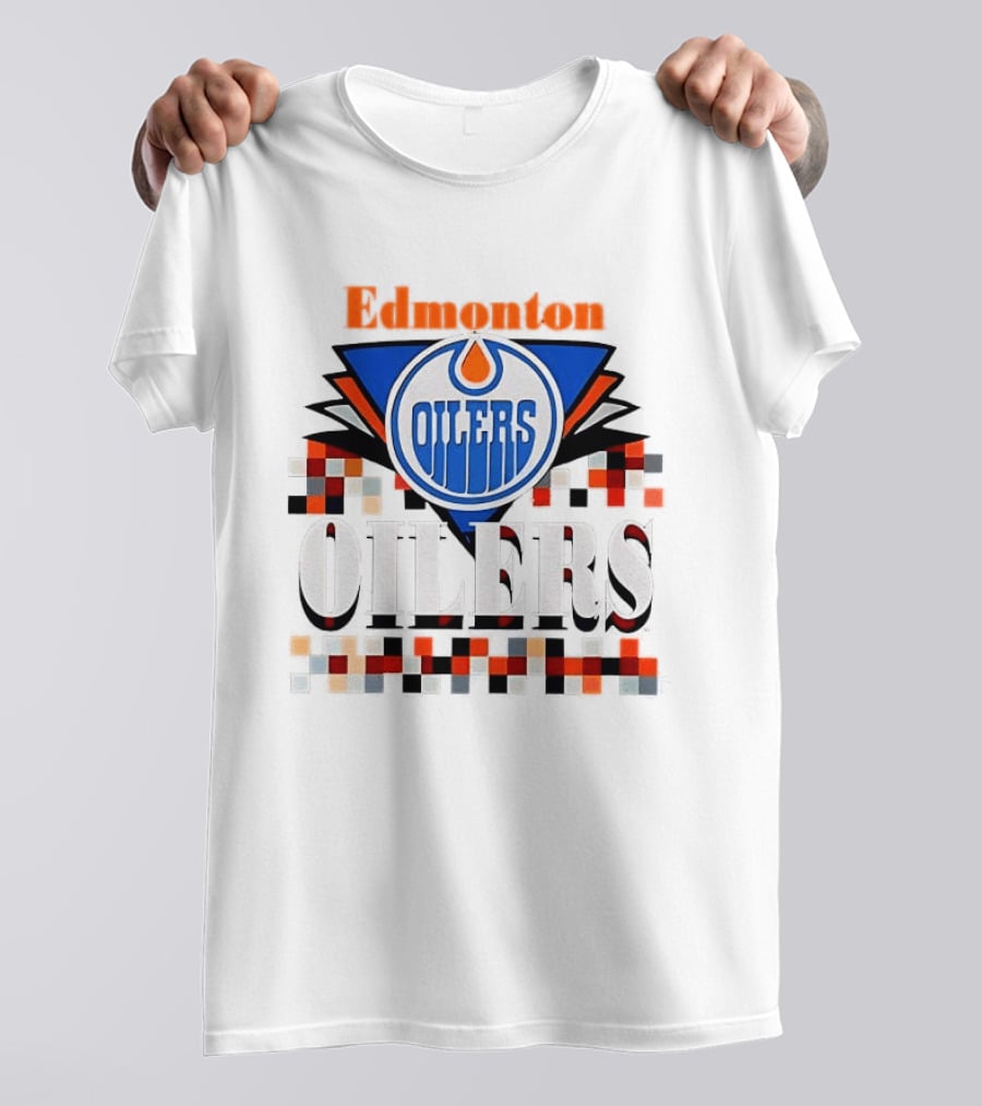 Edmonton Oilers NHL 1993 Edmonton Team Spirit T-Shirt