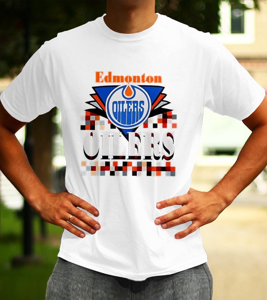 Edmonton Oilers NHL 1993 Edmonton Team Spirit T-Shirt