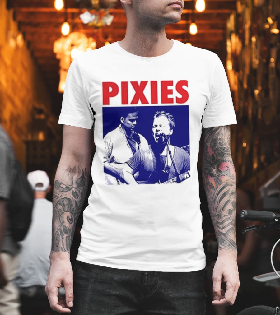 Pixies P40 Asia Tour 2026 Francis Santiago Concert T-Shirt