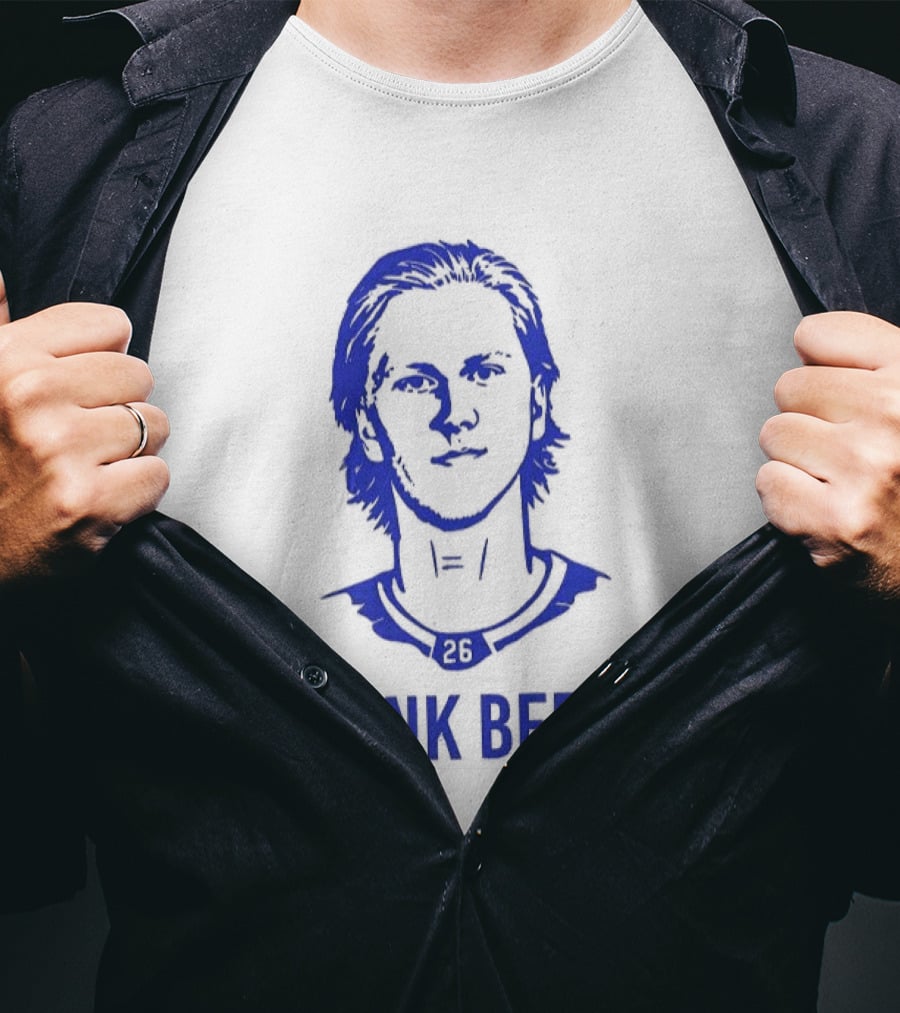 Rasmus Dahlin Drink Beers Blue Sketch T-Shirt