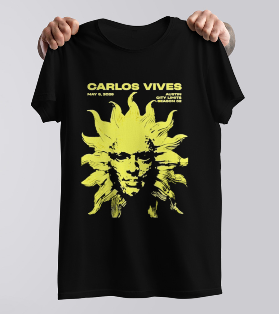 Carlos Vives May 6 2023 Austin City Limits Music Festival Austin TX Season 52 T-Shirt