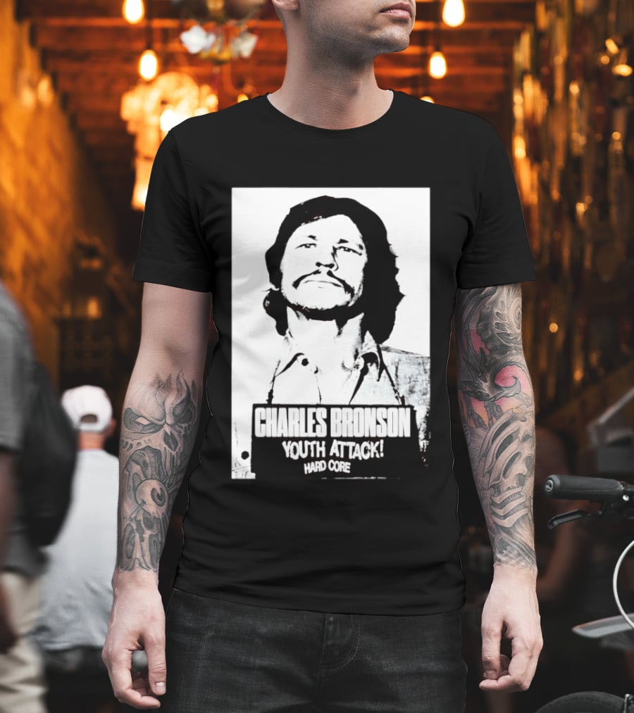 Charles Bronson Youth Attack Hardcore T-Shirt