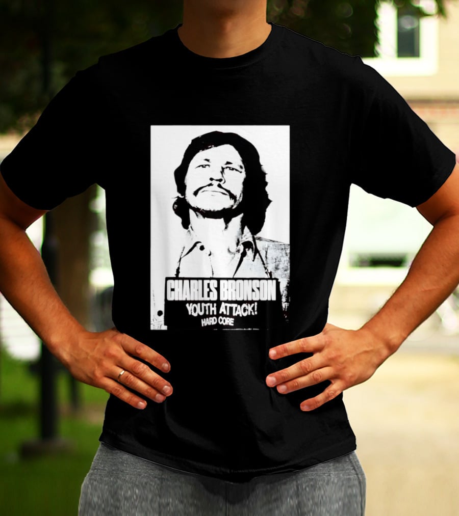 Charles Bronson Youth Attack Hardcore T-Shirt