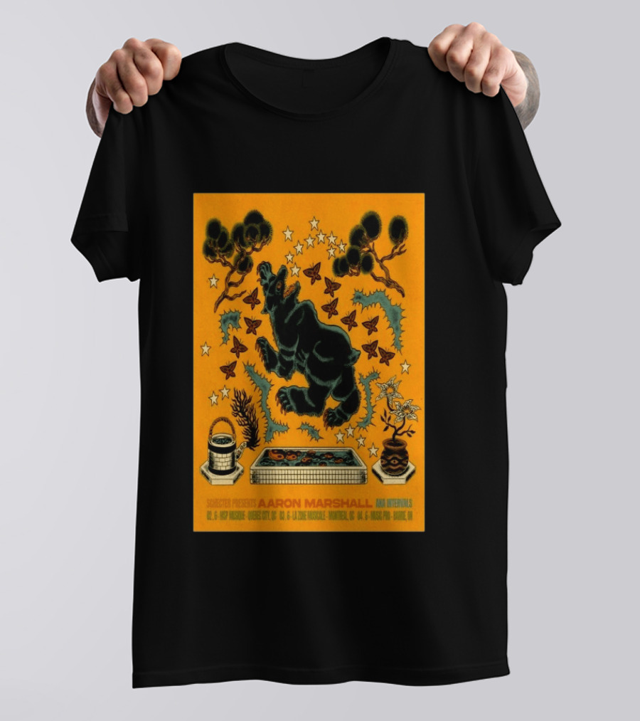 Aaron Marshall Intervals 2026 Canadian Clinic Tour Quebec City Montreal Barrie T-Shirt