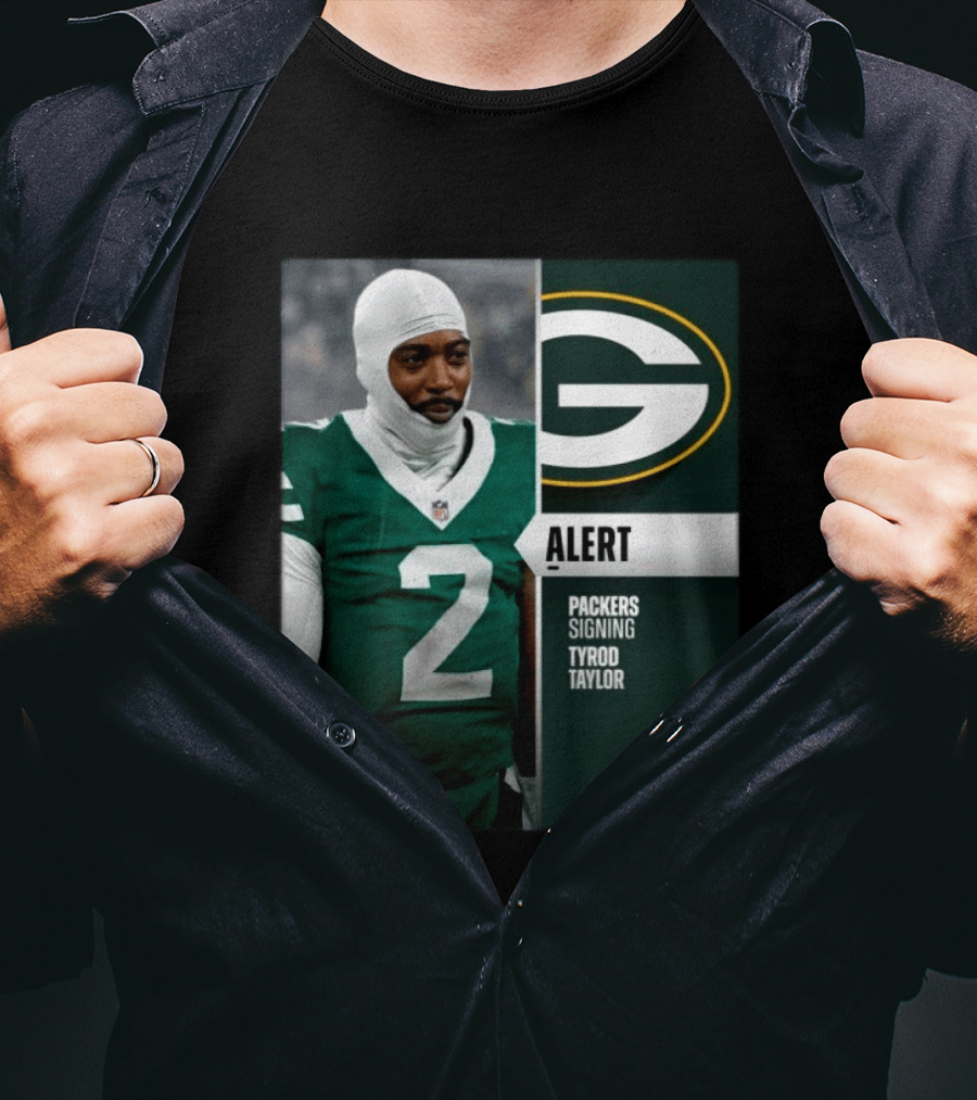 ALERT Packers Signing Tyrod Taylor T-Shirt
