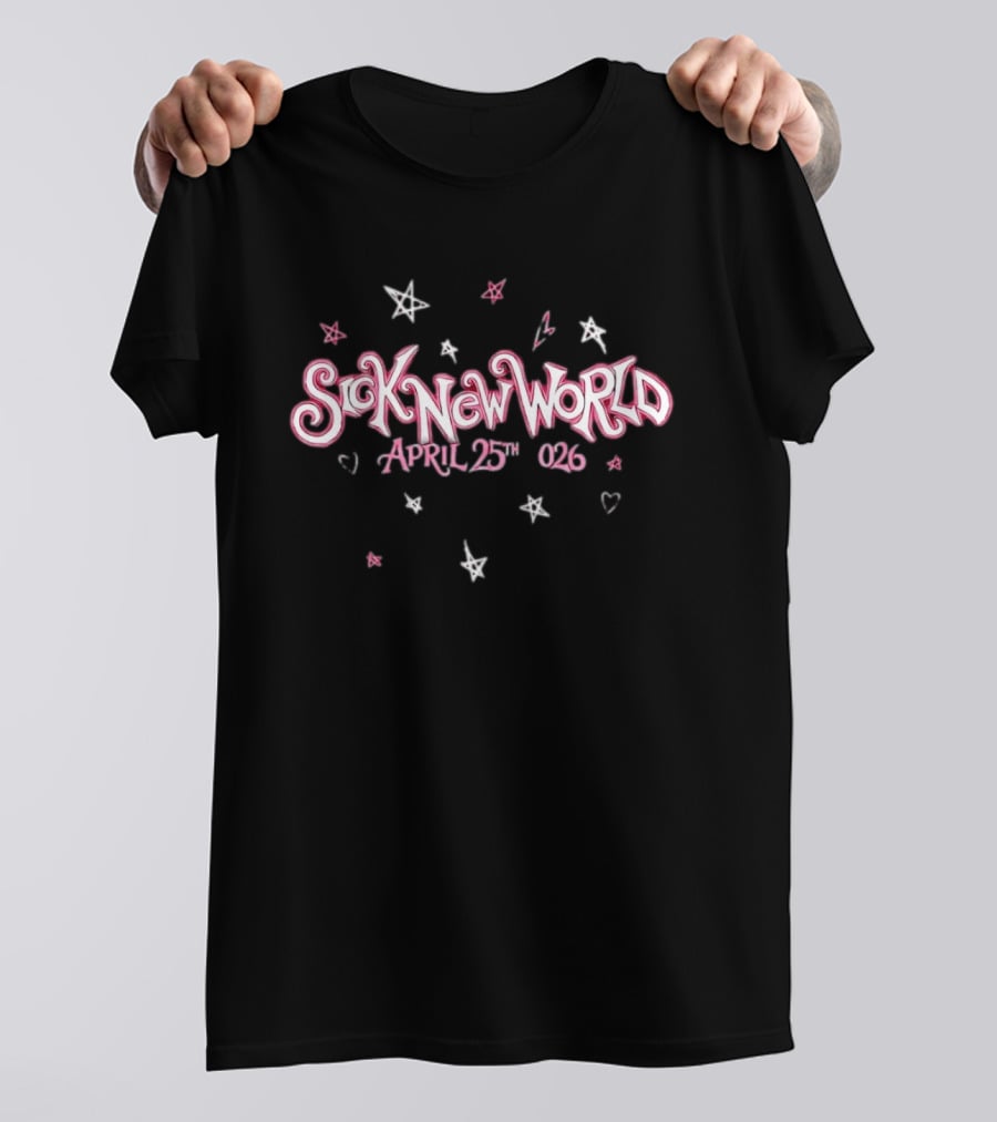 Sick New World April 29 2023 Korn T-Shirt