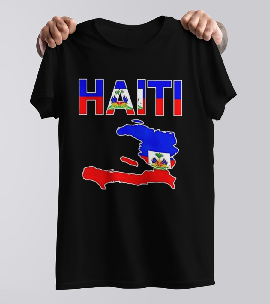 Haiti Flag Day 2026 Map Flag Haitian Pride Celebration T-Shirt