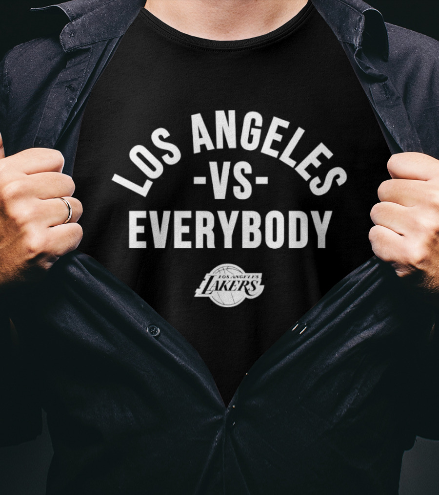 Los Angeles Lakers Vs Everybody NBA Team Spirit T-Shirt