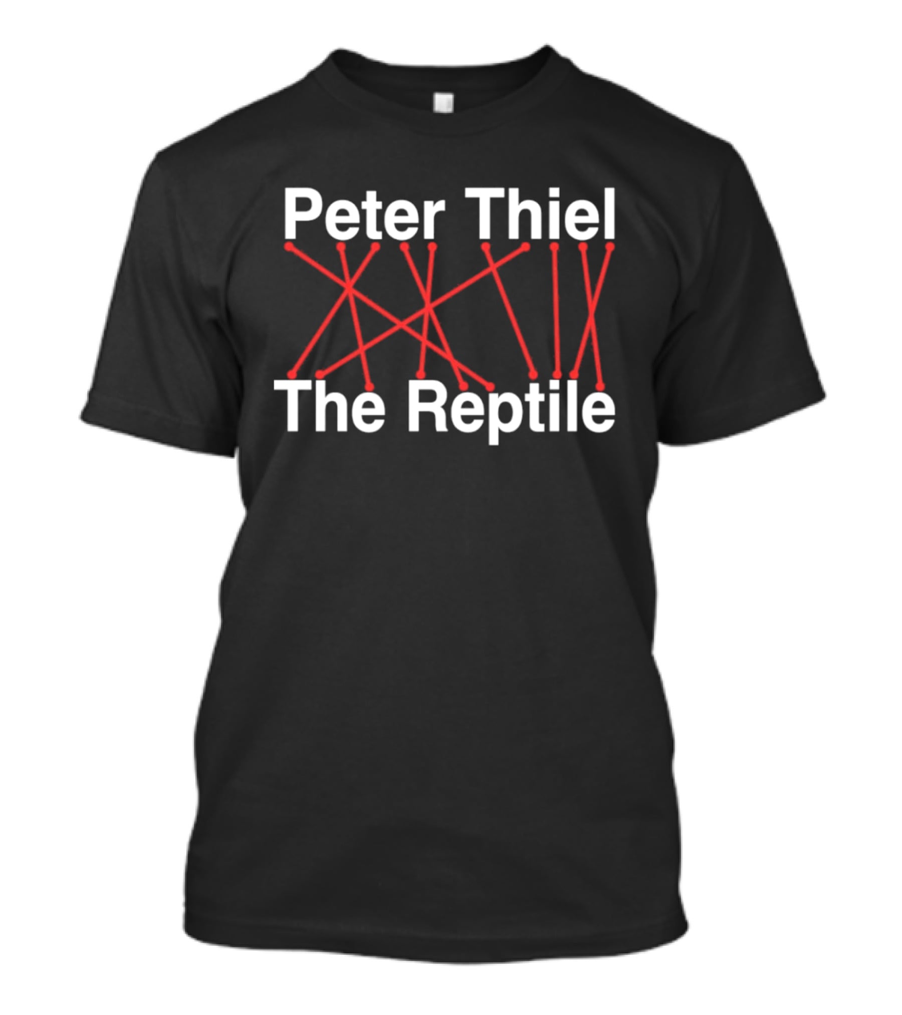 Peter Thiel XXXIX The Reptile T-Shirt